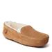 Fireside By Dearfoams Melbourne Genuine Shearling Moc - Mens 10 Tan Slipper W