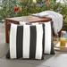 Brayden Studio® Kallisto Square Sunbrella Cabana Classic Indoor/Outdoor Throw Pillow Polyester/Polyfill/Acrylic | 22 H x 6 W x 6 D in | Wayfair