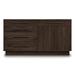 Copeland Furniture Moduluxe 5 Drawer 66.125" W Solid Wood Combo Dresser Wood in Red, Size 35.0 H x 66.125 W x 18.0 D in | Wayfair 4-MOD-72-61
