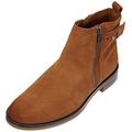 Clarks Damen Memi Lo Chelsea-Stiefel, Dunkler Tan Wildleder, 41 EU