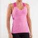 Lululemon Athletica Tops | Lululemon Push Your Limits Tank Heathered Pink 6 | Color: Pink | Size: 6