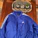 Adidas Jackets & Coats | Adidas Essentials Down Jacket Blue | Color: Blue/White | Size: L