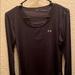 Under Armour Tops | Cute Under Armour Long Sleeve Activewear | Color: Gray | Size: L