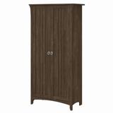 Bush Furniture Salinas Tall Storage Cabinet with Doors in Ash Brown - Bush Furniture SAS332ABR-03