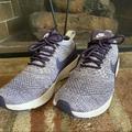 Nike Shoes | Like New Nike Air Max Thea Ultra Flyknit Sz 8.5 | Color: Purple/White | Size: 8.5