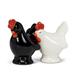 Mr. MJs Chickens Salt & Pepper Shaker Set Ceramic in Black/White | 3 H x 3 W in | Wayfair AB-27-COOP-SP