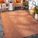 Orange 31 x 0.01 in Indoor/Outdoor Area Rug - Loon Peak® Isaha Geometric Indoor/Outdoor Area Rug Polypropylene | 31 W x 0.01 D in | Wayfair