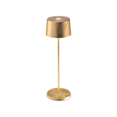 Zafferano »Olivia Pro« LED-Tischleuchte in Metalloptik dimmbar kupfer