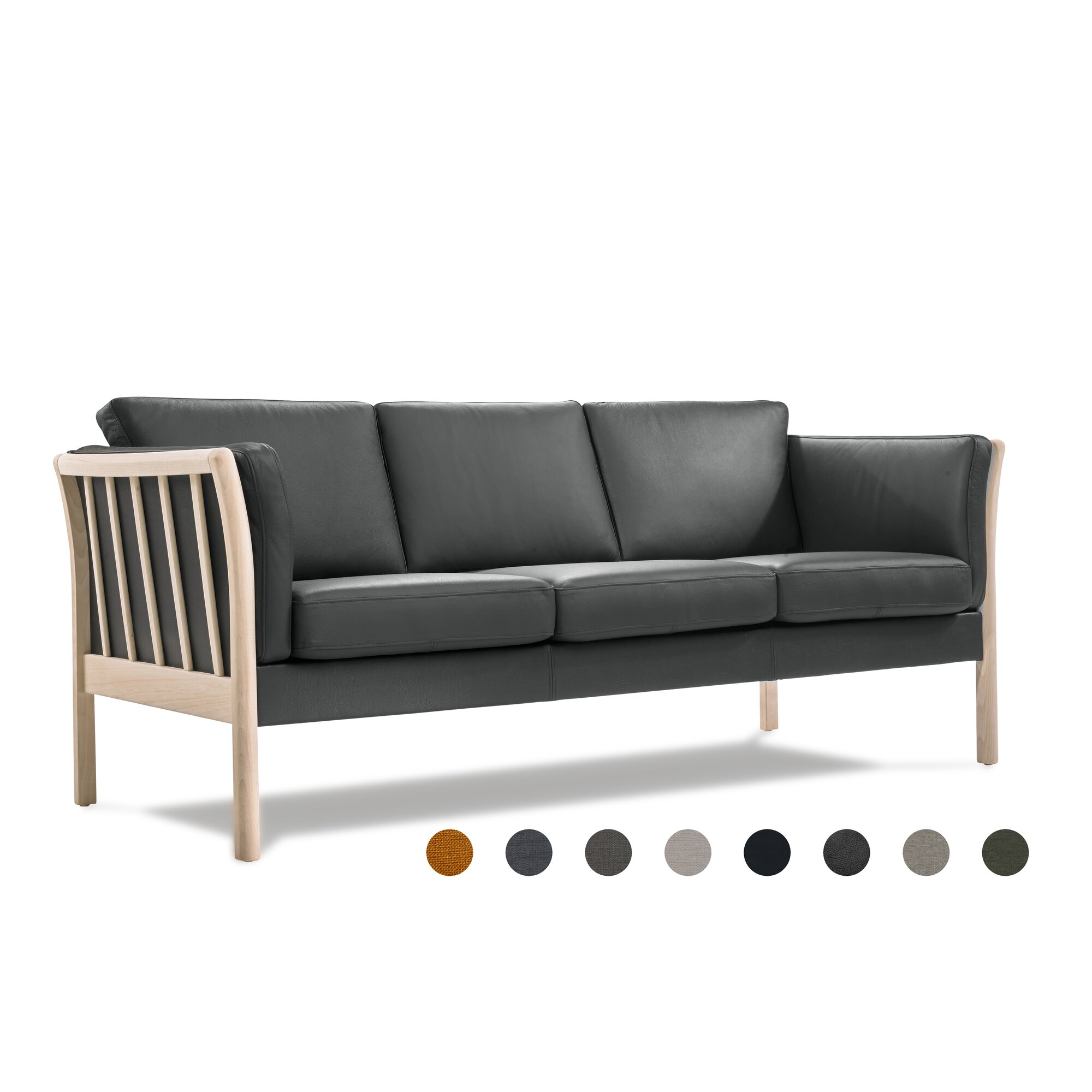 Kragelund »Torup« Couch 3-Sitzer / Stoff 244 Sand