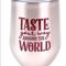 Disney Dining | Disney Food & Wine Festival 2020 Wine Tumbler | Color: Red/Silver | Size: Os