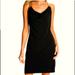 Michael Kors Dresses | Michael Kors Cocktail Dress Chainlink Straps Xs | Color: Black/Gold | Size: Xs