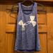 Under Armour Tops | Nwot Under Armour Blue Heat Heat Tank Top S | Color: Blue/Gray | Size: S