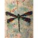 Buy Art For Less Pop Art Dragonfly by Ed Capeau - Graphic Art Print Canvas in Black, Size 10.0 H x 8.0 W x 1.5 D in | Wayfair CAN EDC362 10x8