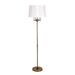 House of Troy Alpine 64 Inch Floor Lamp - A700-AB/BLK