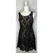 Free People Dresses | Free People Lace Lined Sleeveless Cocktail Dress S | Color: Black/Tan | Size: S