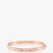 Kate Spade Jewelry | Kate Spade Set In Stone Hinged Bracelet Rose Gold | Color: Gold | Size: Os