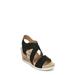 Women's Sincere Wedge by LifeStride in Black (Size 6 1/2 M)