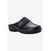 Wide Width Women's Jana Mule by Propet in Black (Size 12 W)