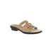 Women's Torrid Sandals by Easy Street® in Cork Gold Fleck (Size 7 M)