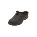 Extra Wide Width Women's The Estelle Slip On Mule by Comfortview in Black (Size 11 WW)