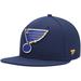 Men's Fanatics Branded Navy St. Louis Blues Core Primary Logo Fitted Hat