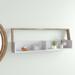 Mistana™ Fresquez Floating Shelf Wood in Gray | 16.75 H x 49.5 W x 9 D in | Wayfair 95CF34159E4849B9BC633144B90FE3C4