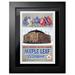 Toronto Maple Leafs Flags 18'' x 14'' Framed Program Cover Art Print