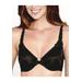 Plus Size Women's Meryl Front Closure Minimizer Bra by Dominique in Black (Size 36 C)