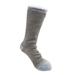 Plus Size Women's Solid Color Thermal Socks by GaaHuu in Grey Blue (Size OS (6-10.5))