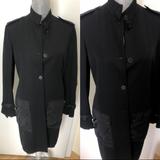 Burberry Jackets & Coats | Burberry Black Coat Jacket Pockets | Color: Black | Size: 10