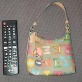 Dooney & Bourke Bags | 2001 Dooney Mini Bag | Color: Cream/Gray | Size: Os