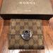 Gucci Bags | Authentic Gucci Monogram Bifold Bag Wallet | Color: Brown | Size: Os
