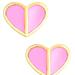 Kate Spade Jewelry | Kate Spade Heritage Heart Stud Earrings | Color: Pink | Size: Os