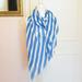Lilly Pulitzer Accessories | Lilly Pulitzer Blue 'Lilly' Striped Scarf | Color: Blue/White | Size: Os