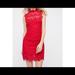 Free People Dresses | Intimately Free People Red Lace Daydream Dress | Color: Red | Size: S