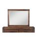 Meadow Solid Wood Mirror in Brick Brown - Modus 3F4183