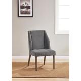 Crossroads - Modern Brodie Chair in Grey Denim (Set of 2) - Modus 9LBH63B