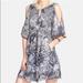 Free People Dresses | Beautiful Free People Cold Shoulder Mini Dress! | Color: Black | Size: Xs
