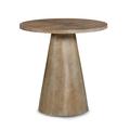 Hickory White Ray Pedestal End Table Wood in Brown | 26 H x 26 W x 26 D in | Wayfair 393-23-Q4