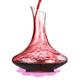 BOQO Catle Wein-Dekanter, mundgeblasenes Blei-Kristallglas, Rotwein-Karaffe, Weingeschenke, Weinzubehör, 1800 ml