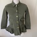 Kate Spade Shirts & Tops | Kate Spade Girls Button Down Jacket Top | Color: Green | Size: 140/10y