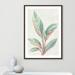 Casa Fine Arts Ginger Plant II - Painting Print Paper, Wood in Brown/Green/White | 41.5 H x 29.5 W x 0.75 D in | Wayfair 36230-01