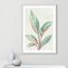 Casa Fine Arts Ginger Plant II - Painting Print Paper, Wood in Brown/Green/White | 41.5 H x 29.5 W x 0.75 D in | Wayfair 36218-01