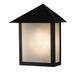 Meyda Lighting Seneca 1 - Light Dimmable Craftsman Flush Mount Scone Glass/Metal in Brown | 17 H x 15 W x 7 D in | Wayfair 234065