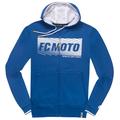 FC-Moto Waving Zip Hoodie, weiss-blau, Größe M