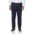 TOM TAILOR Denim Herren Straight Chino Hose 1027219, 10668 - Sky Captain Blue, S