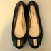 Kate Spade Shoes | Kate Spade Black Patent Leather Ballet Flat - 7 | Color: Black/Gold | Size: 7