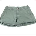 American Eagle Outfitters Shorts | Aeo American Eagle Womens Short Shorts Midi 00 | Color: Green | Size: 00