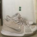 Nike Shoes | Men’s Kyrie Irving Basketball Shoe | Color: Silver/White | Size: 8.5