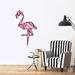 Sunside Sails Flamingo Bird Wall Decal Vinyl in Pink | 20 H x 18 W in | Wayfair 3FDE4617E66C42AEBD47331FBDE8FD8B